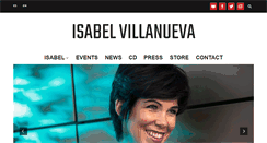 Desktop Screenshot of isabelvillanueva.com